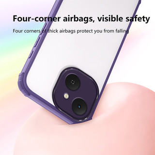 Tecno Spark 40C KM4k SPARK40C Đệm khí bốn góc trong suốt cao cấp bảo vệ vỏ mềm chống sốc Vỏ điện thoại