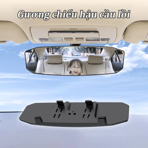 Gương chiếu hậu cầu lồi, góc rộng chống chói cho xe hơi, gắn xe ô tô với tầm nhìn rộng chuyên dụng