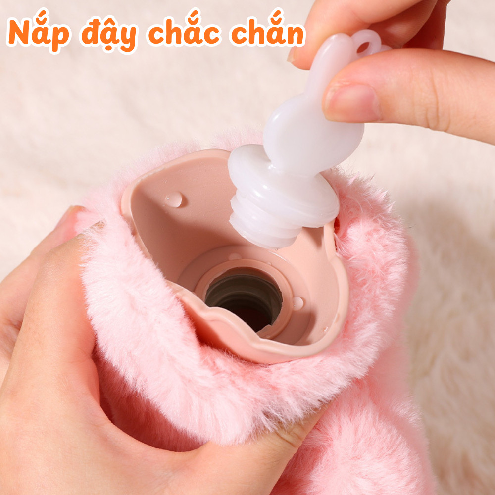 Túi Chườm Bụng Giữ Nhiệt Hello Kitty, Túi Sưởi Ấm Đau Bụng Kinh Lông Cừu Mềm Mại Nhiều Mẫu Dễ Thương