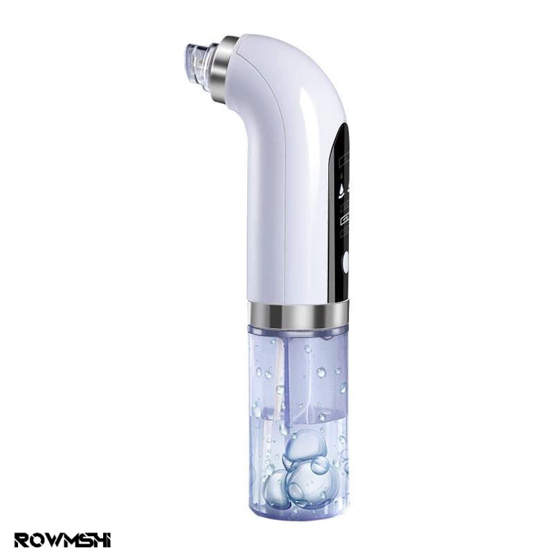 Thiết bị tạo bong bóng điện 3 chế độ Máy hút bụi lỗ chân lông loại bỏ mụn đầu đen, Đèn xanh có thể sạc lại USB — ảnh 1