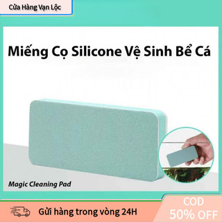 【vạn】Dụng Cụ Vệ Sinh Bể Cá Chuyên Nghiệp - Combo 10 Cọ Silicon Cao Cấp - Không Lo Hư Hại Kính