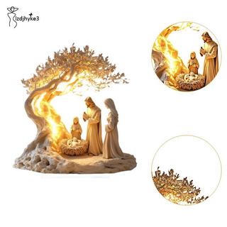 Tượng Chúa Giêsu Sinh Quà Tặng Tượng Giáng Sinh Cho Tủ Sách Phòng Khách