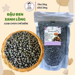 500Gr Đậu Đen Xanh Lòng | Bò Đội Nón Shop Nông sản Làng Việt