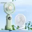 Quạt cầm tay Mini có thể sạc lại GCDHome USB có thể gập lại Ne Treo có thể điều chỉnh 5 tốc độ để câu cá du lịch dã ngoại HOT