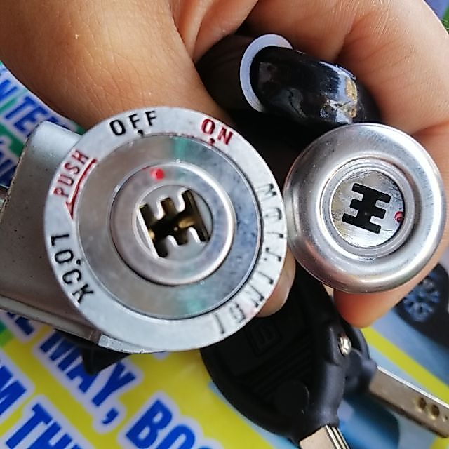 Khóa xe 6 cạnh dream chống trộm cực tốt