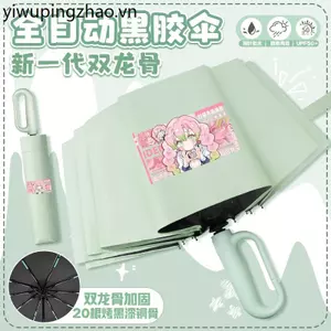 Demon Slayer Sunny Umbrella Anime Hai Chiều Mili Bướm Ninja Muichiro Tự Động Gấp Ô Che Nắng