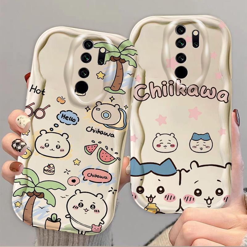Thích hợp cho Redmi 9 Prime Note 8 Pro 3D Phim hoạt hình nghệ thuật TPU mềm Usagi Chii Kawa Vỏ điện thoại chống sốc