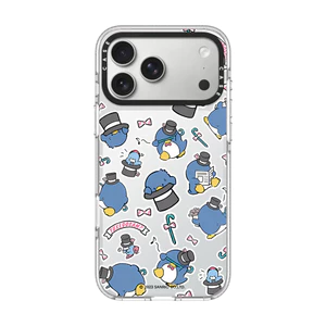 Đá Pha Lê Xanh Từ Tính Chim Cánh Cụt Trong Suốt Ốp Lưng Điện Thoại iPhone 17 Pro Max 16 15 14 13 17Air 16Plus Ốp Cứng Chống Sốc Bảo Vệ Vỏ
