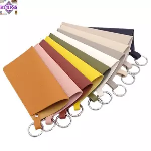 Túi đựng kính râm RTJIFSS, Túi đựng kính râm bền bằng da PU, Thiết kế màu trơn di động có móc khóa Phụ kiện kính mắt chống nắng