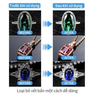 [COD] Dung Dịch Tẩy Ố Vàng Cho Bạc 100ml - Làm Sạch Như Mới