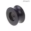 Bánh xe ròng rọc U-Groove BU0840 có vòng bi, Bánh xe dẫn hướng con lăn tráng nhựa [Vn]