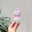 PS1 YUKIO x Sanrio Hello Kitty Kuromi Plushie Móc Khóa Xấu Xí Dễ Thương Nhật Bản Hoạt Hình Túi Charm SP1