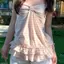 Phong cách Nhật Bản Cổ Sọc Pure Desire Girl Sling Mùa hè Ngọt Ngào Dịch vụ tại nhà Nơ Cô gái mềm mại Áo Vest cay ngọt ngào