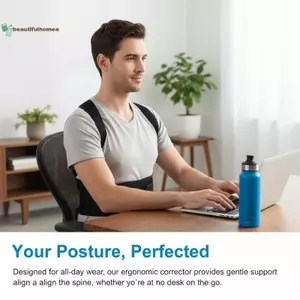 BeautifulHomeA Nam Nữ Có Thể Điều Chỉnh Tư Thế Corrector Thắt Lưng Ba Hỗ Trợ Nẹp Vai Tiết Kiệm Sức Khỏe Ba Tại Nơi Làm Việc Và Tại Nhà VN