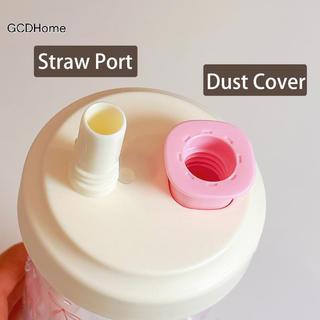 GCDHome 500 / 700ML Ống Hút Nước Có Nắp Nơ Cốc Cà Phê Trà Sữa Cốc Nhựa Cho Trường Học Ngoài Trời Bình Nước Uống Bé Gái Quà Tặng HOT