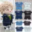 YOLOGO 1 Bộ Áo Khoác Cotton Thời Trang Mặc Thường Ngày Quần Jean Áo Áo Đồ Chơi Trẻ Em Quần Jean Quần Áo Phù Hợp Với