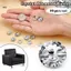 JULYHOT 10 Chiếc 20 Mm Pha Lê Kim Cương Giả Nút Phù Hợp Cho Ghế Sofa Đầu Đồ Nội Thất Túi Bule DIY Trang Trí Massivedeals