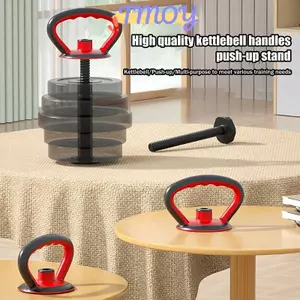 TMOY Có Thể Điều Chỉnh Kettlebell Tay Cầm Cho Quả Tạ Đĩa Trọng Lượng Xoay Barbell Bóng Trọng Lượng Ấm Siêu Tốc Tay Cầm Để Sử Dụng Tại Nhà Và Thể Dục TMOY