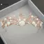 KUZHEN Pha Lê Tiara Vàng Cưới Vương Miện Baroque Kim Cương Giả Tóc HOT