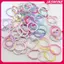 JASMINE Hạt Nhiều Màu Sắc Vòng Tay Bộ Dành Cho Trẻ Em Bé Gái Sinh Nhật Ủng Hộ 12 Chiếc Pinata Túi Chất Làm Đầy Handmade Co Giãn Đàn Hồi Quà Tặng Ý Tưởng JASMINE