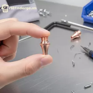 Đầu phun cắt Laser GE BOCI D11 H19 M8 Calibre 1.0-5.0mm Tăng cường luồng khí hai lớp Phụ kiện VN