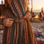 Thắt lưng bện Boho cho nữ 1 gói Thắt lưng dây sáp làm bằng tay có vỏ dừa- Khóa gỗ 170cm Thắt lưng rộng có thể điều chỉnh cho kỳ nghỉ đi biển mùa hè Mặc thường ngày Plus Size