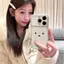 tối giản Mới áp dụng iPhone 17pro trường hợp điện t trắng tốioại 161514pro chống rơi