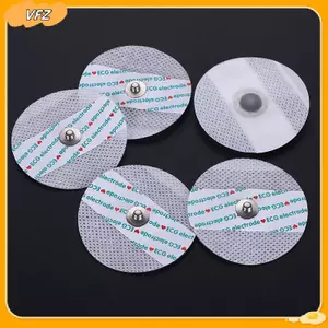 VFZ 50 Miếng Điện Cực ECG Dùng Một Lần Miếng Dán Điện Cực Y Tế Phụ Kiện EKG Không Dệt Điện Cực ECG Miếng Vải Không Dệt Louislifecool