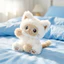 Spike Price Dễ Thương Xiêm Mèo Bàn Với Búp Bê Hoạt Hình Kem Mèo Búp Bê Đồ Trang Trí Sanhua Mèo Ragdoll Quà Tặng