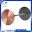 2 Chiếc Cửa Nắp Lỗ Cửa Tấm Độn Cửa Thép Không Gỉ Núm Cửa Tấm, Tăng An Ninh Gia Đình Trên Cửa Vào