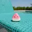 POWER Đồ chơi Fidget dưa hấu dễ thương Đồ chơi đàn áp phục hồi chậm Chống căng thẳng Trái cây tăng chậm Đồ chơi bóp giảm căng thẳng mềm mại.