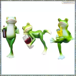 Nhựa Treo Ếch Hình Người Trồng Nồi Trang Trí Cho Nhà Vườn Ếch Tượng Trang Trí Sân Vườn Bãi Cỏ Trang Trí Ếch Hình