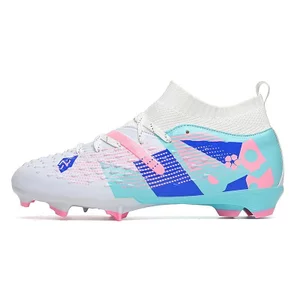 Bóng Đá Cleats Giày Bóng Đá Dài Studs Phong Cách Mới Thanh Niên Giày Bóng Đá FG TF H4UH
