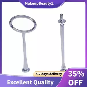 5 Kim Loại Đám Cưới 2 Tầng Đế Bánh Trung Tâm Tay Cầm Thanh Phụ Kiện Bộ
