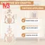 1X Gỗ Cao Su Khắc Đính Đồ Nội Thất Cổ Điển #H