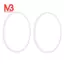 2 miếng đệm cao su Nồi áp suất vòng đệm 28cm đường kính trong, màu trắng trong suốt