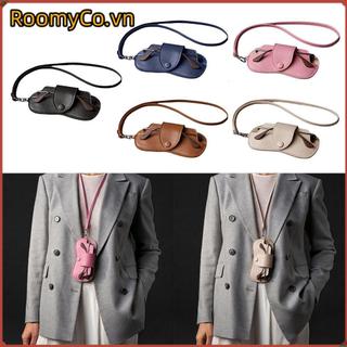 Túi đựng kính râm Roomyco da PU bền, có dây buộc - Quà tặng sáng tạo