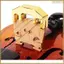 Bộ phận tắt tiếng đàn violin kim loại vàng cho đàn violin 1 / 2, 3 / 4, 4 / 4