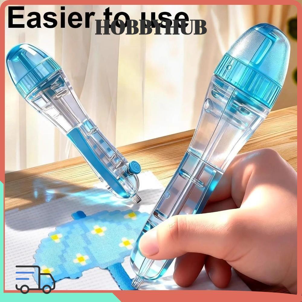 HOBBYHUB Bút vị trí hạt Máy làm thủ công Bút hạt Hama Perler tự động Sáng tạo 2.6mm Đầu ấn tiết kiệm thời gian Bút định vị hạt cầm tiện dụng Handmade