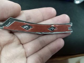 Tem Logo mặt nạ Air Blade AB fu future hàng zin keo zin LƯU Ý AB 2020 TRỞ LÊN GẮN KHÔNG VỪA
