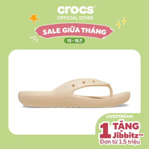 Dép xỏ ngón Unisex Crocs Classic V2 - Shitake - 209402-2DS