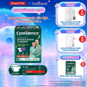 Tã dán/ quần người lớn Confidence siêu thấm hút size M-L/ L - XL