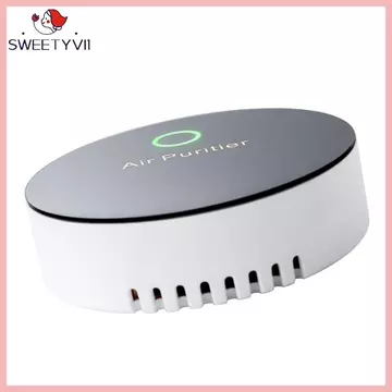 SWEET ~ Máy lọc không khí có thể sạc lại USB Bàn làm việc văn phòng Máy lọc không khí có thể sạc lại USB Máy lọc không khí du lịch ABS Textur