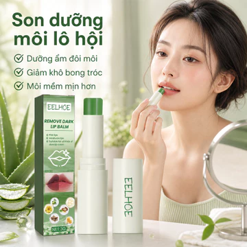 Son dưỡng môi EELHOE với sáp ong và cam thảo, cấp ẩm môi khô, hỗ trợ giảm bong tróc và nếp môi, giúp môi mềm mịn