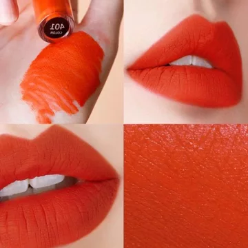 son bóng black rouge son bóng black rouge [Xác thực chính thức] Thương hiệu lớn Matte Lip Glaze Whitening Non-Fade Non-Stick Cup Châu Âu Mỹ Matte Lipstick Blood Orange