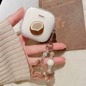 Khối xây dựng Vỏ tai nghe mềm trong suốt đầy màu sắc cho Xiaomi Redmi Buds 6 Active Edition Air 4 SE Chống rơi dễ thương
