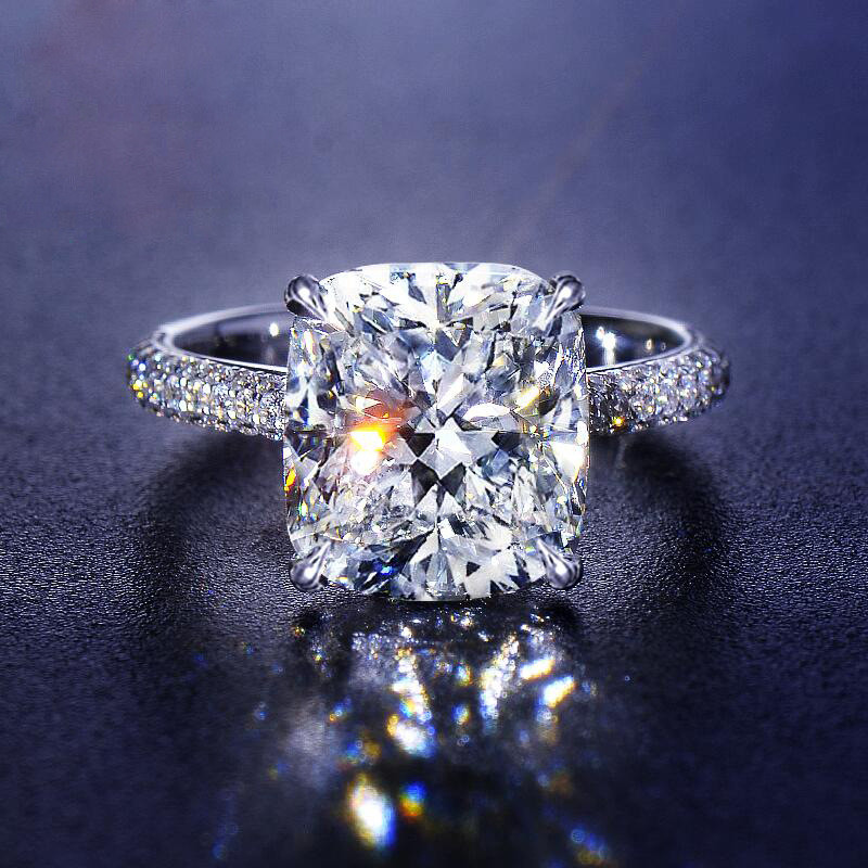 Women's 925 Silver Wedding Ring by luoyliufeifei