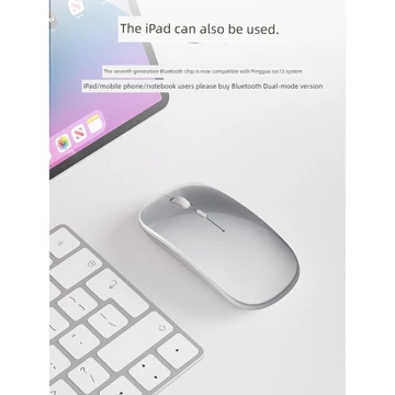 chuột không dây silent chuột không dây Máy tính xách tay Chuột không dây Bluetooth Trò chơi Máy tính Thích hợp cho Dell Lenovo Apple HP Chuột im lặng có thể sạc lại