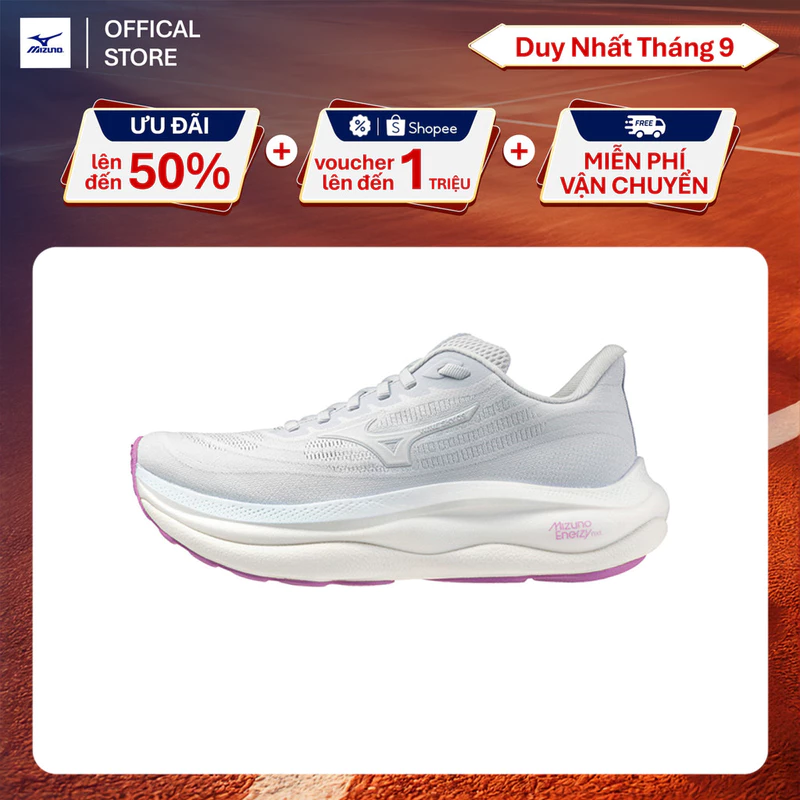 Giày Chạy Bộ NỮ WAVE SKY 9 - Trắng - J1GD250273 — ảnh 1