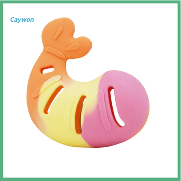 Caywon Cat Nha Khoa Nhai Đồ Chơi Răng Mèo Đồ Chơi Silicon Tôm Mèo Có Hộp Đựng Điều Trị – Nhai Đồ Chơi Mọc Răng Cho Mèo Trong Nhà Làm Giàu Răng Sự Chán Cho Mèo Con Và Người Lớn
